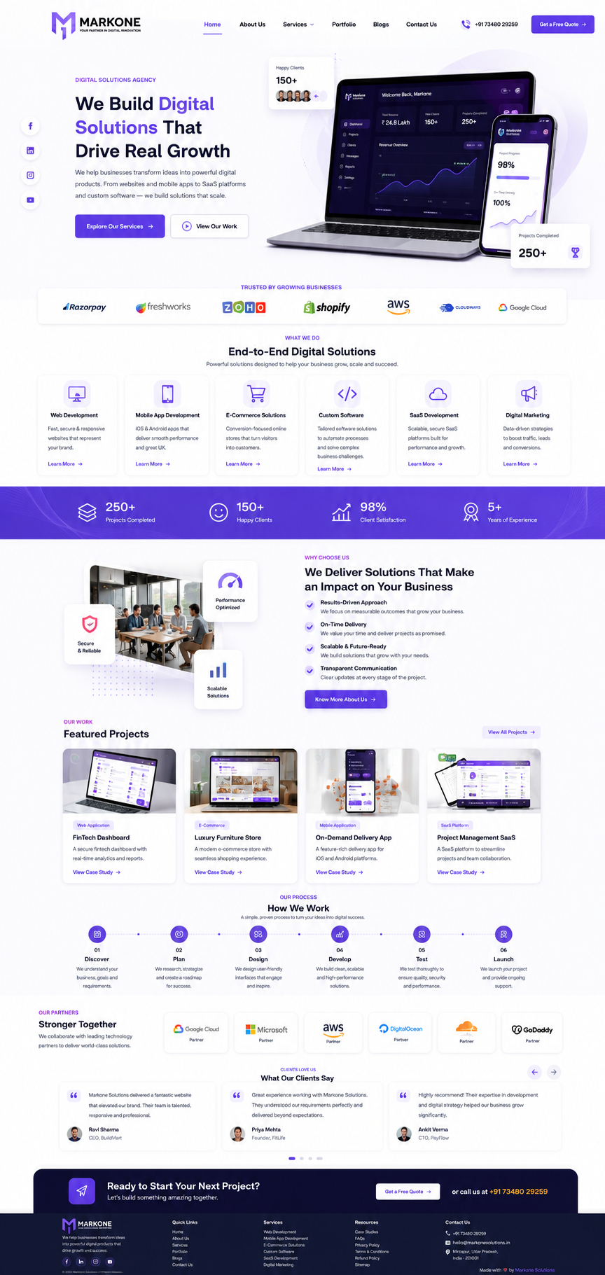 Temporary Aureon Health website mockup
